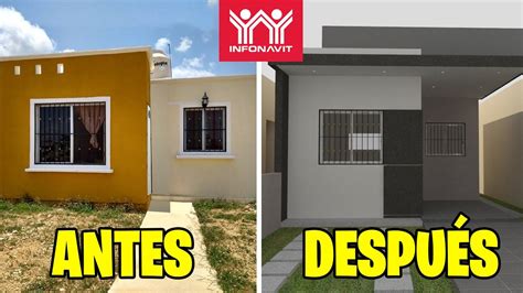 Descubrir Imagen Fachadas De Casas Infonavit Modernas Abzlocal Mx