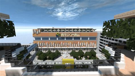 Modern Mall Minecraft Building Inc