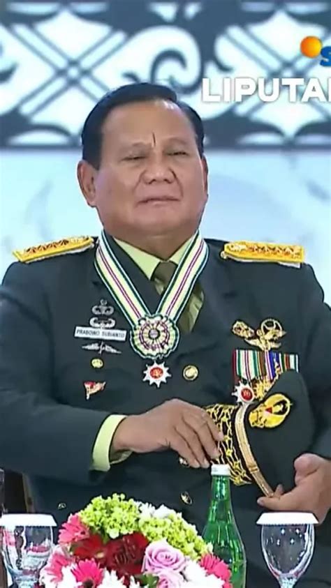 Prabowo Naik Pangkat Jadi Jenderal TNI Kehormatan Segini Gajinya