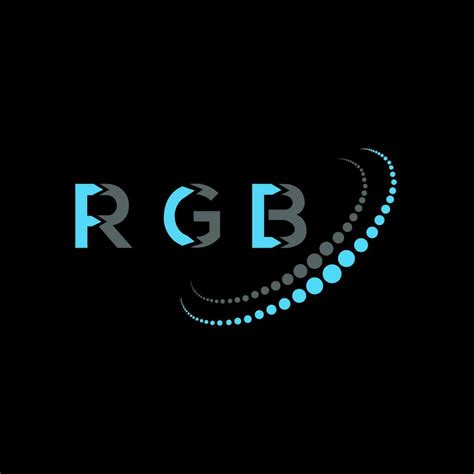 RGB letter logo creative design. RGB unique design. 26615764 Vector Art ...