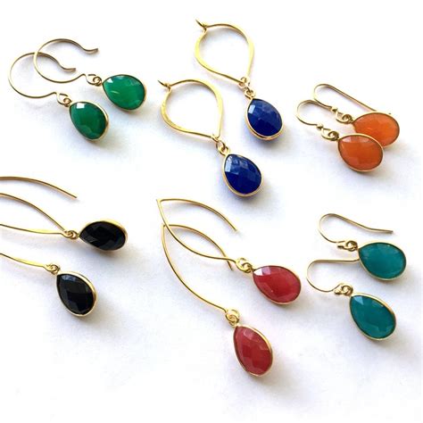 Teal Earrings Teal Gold Earrings Teardrop Earrings Etsy