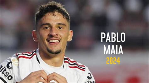 Pablo Maia 2024 São Paulo FC Gols Dribles Assistências HD YouTube