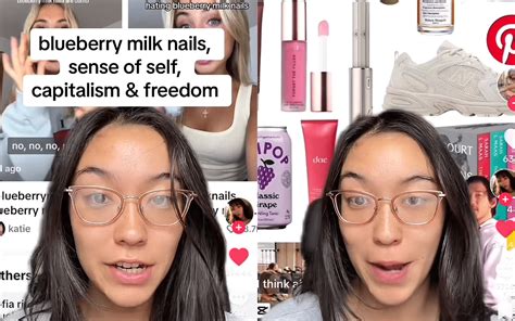 Why Gen Z Hates The Tiktok Blueberry Milk Nails Trend Centennial