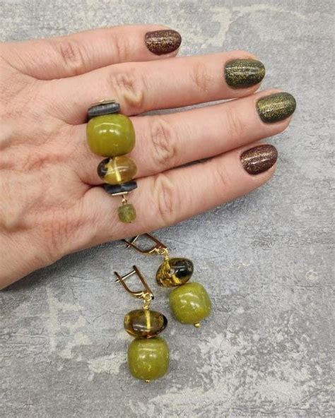 Авторские серьги, колье (@myartofstones) • Фото и видео в Instagram ...