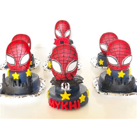 Spider Man Inspired Chocolate Covered Oreos