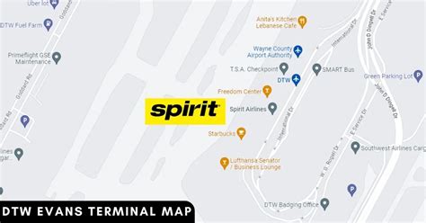 What Terminal Is Spirit At Dtw Terminal Guide