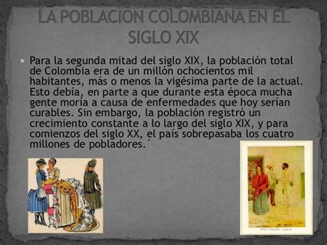 Colombia En La Segunda Mitad Del Siglo Xix