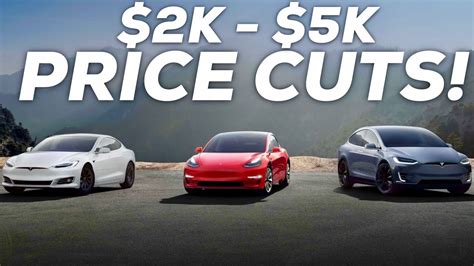 Tesla Cuts Model 3 Prices Along With Model S And X Youtube