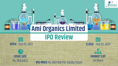 Ami Organics Ipo Ami Organics Ipo Price Ami Organics Ipo Details