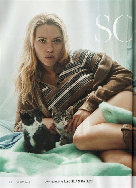 SCARLETT JOHANSSON in Vanity Fair, May 2025 – HawtCelebs