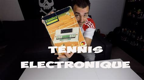 Jeu Tennis Electronique Tomy YouTube