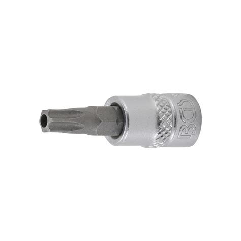 Douille à embouts 6 3 mm 1 4 profil T pour Torx avec perçage T30