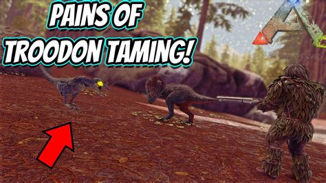 Running The Iceworm Queen Cave And Troodon Taming Attempt 2 Ark