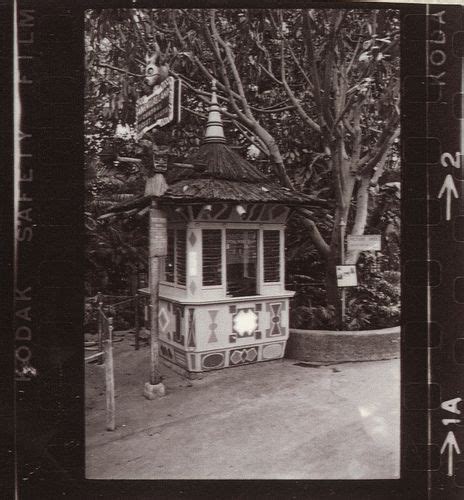 Disneyland Adventureland Ticket Booth 1960s Vintage Disneyland