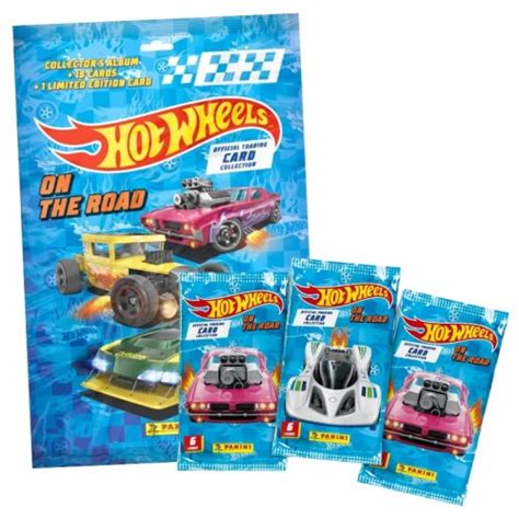 Panini Hot Wheels Zestaw Startowy Panini Album Na Karty Kolekcjonerskie Pi Karskie Karty