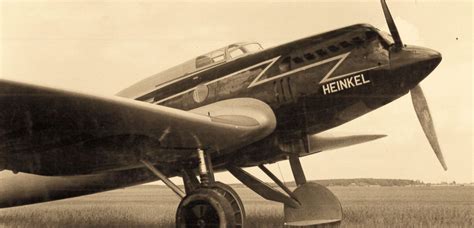 Heinkel He 70 Blitz Bombardero Y Avión De Reconocimiento La Segunda