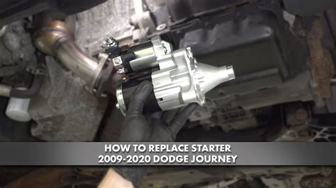 How To Replace Starter 2009 2020 Dodge Journey YouTube