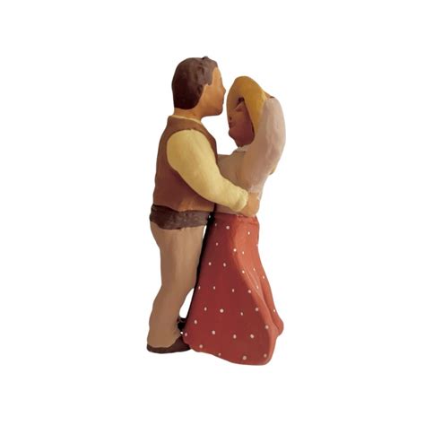 Oustau D Antan Santon De Provence Artisanal Le Couple De Danseurs