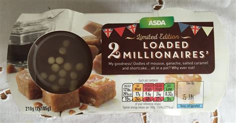 Archived Reviews From Amy Seeks New Treats New Loaded Millionaires Desserts Asda