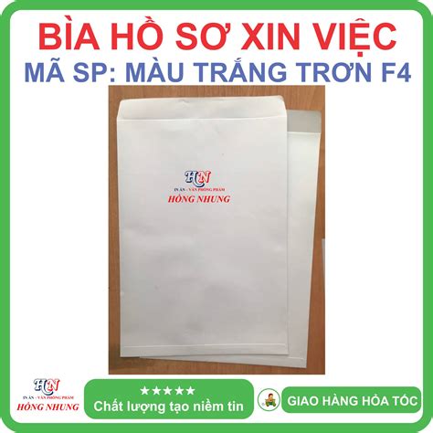 Sét Combo 100 Cái Bìa Hồ Sơ Xin Việc đủ Màu Kích Thước Khổ A4 F4