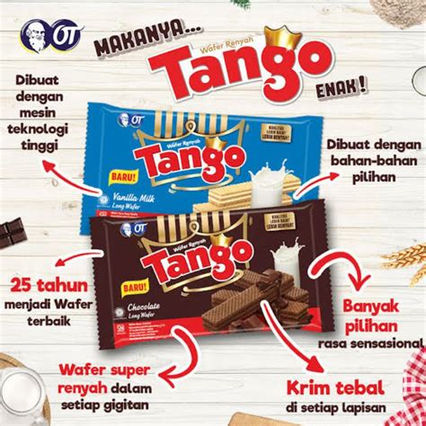 Jual Wafer Tango 39 Gr Isi 10 Pcs Shopee Indonesia