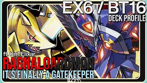 Ragnaloardmon Deck Profile Digimon Tcg Ex Deck Profile Youtube