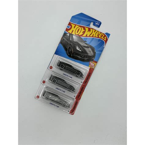 2023 Hot Wheels Then And Now 110 Corvette C7 Z06 Lot Of 3