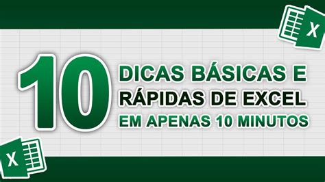 Dicas B Sicas De Excel Para Aumentar Sua Produtividade