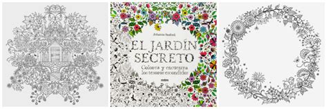 De Jardines Secretos Y Bosques Libros Para Colorear El Blog De La Tabla