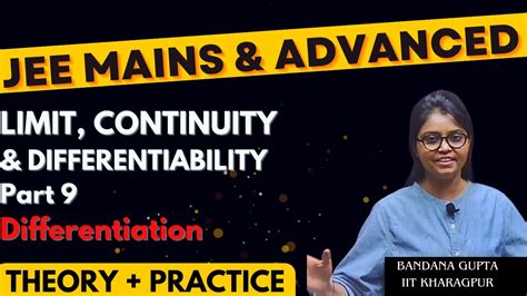 Limit Continuity Differentiability Part Jee Mains And Advanced