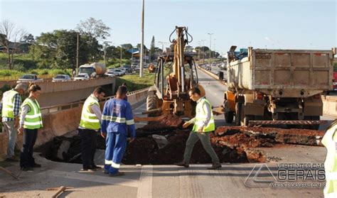 OBRAS NO ANEL RODOVIÁRIO DE BH CONTINUAM DURANTE A MADRUGADA DESTA