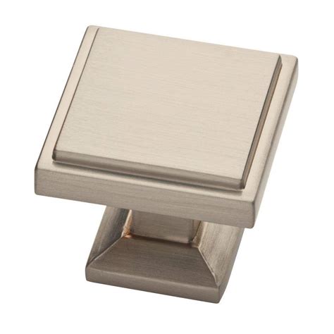 Liberty Classic Square In Mm Satin Nickel Cabinet Knob