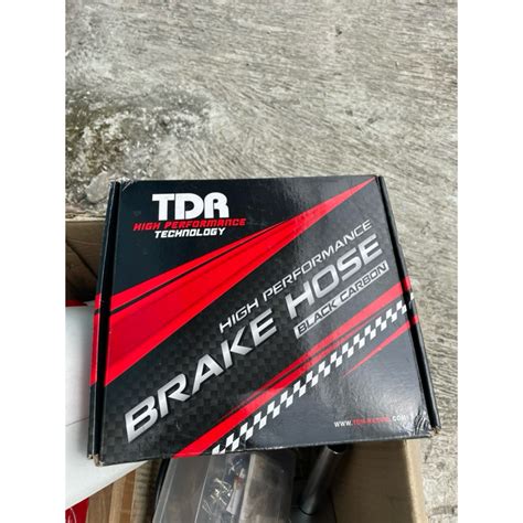 Jual Selang Rem Tdr Black Carbon Set Depan Belakang For Adv Pcx