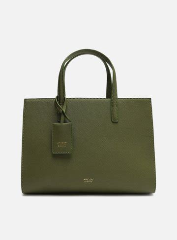 Bolsa Verde Musgo Tote Grande Arezzo