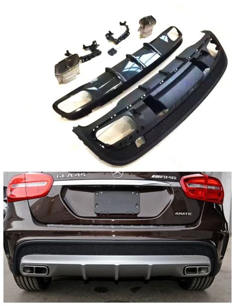 Car Rear Lip Spoiler For Mercedes Benz GLA Class X156 GLA45 GLA200