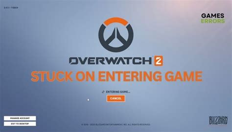 Overwatch 2 Stuck On Entering Game How To Fix