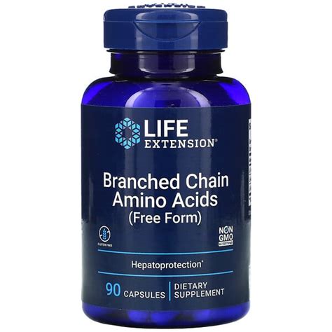 Life Extension Branched Chain Amino Acids 90 Capsules