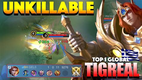 Tigreal Perfect Gameplay Amazing Setter Top 1 Global Tigreal