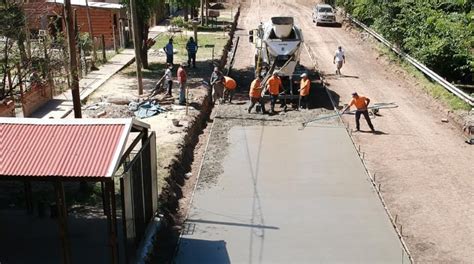 El Municipio Avanza Con Las Obras De Pavimentaci N En Diferentes