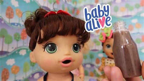 Como Fazer Leite Em P E Suco Para Bonecas Baby Alive Amandinha Youtube