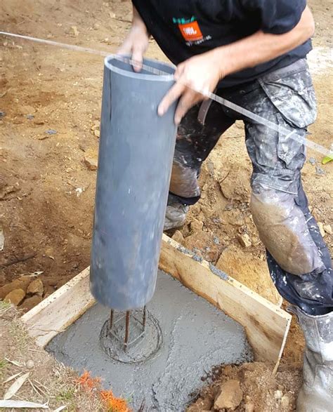 Construction Préparer des plots béton pour une dalle ou une terrasse