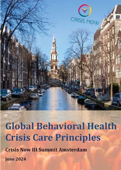Global Crisis Care Principles Launched to Transform Behavioral Health
