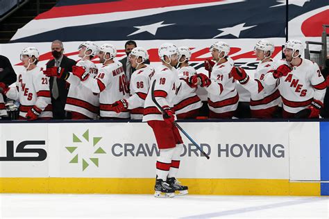 NHL roundup: Hurricanes defeat Blue Jackets in wild affair | Reuters