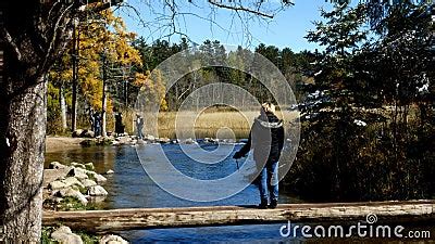 Lake Itasca Held Behind A Man Made Dam At The Headwaters Of The