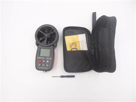 Btmeter Bt Digital Handheld Anemometer Air Flow Speed Gauge