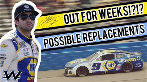 Chase Elliott OUT Of Sundays NASCAR Race At Las Vegas Josh Berry In