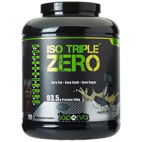 Buy Laperva Iso Triple Zero Whey Protein Powder Pure Whey Protein ...