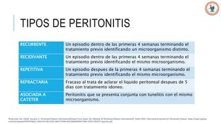 Peritonitis Asociada A Dialisis Peritoneal Pptx