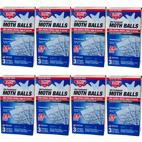 Enoz Old Fashioned Moth Balls Naphthalene Balls 24 Oz 3 Single Use 8 Oz