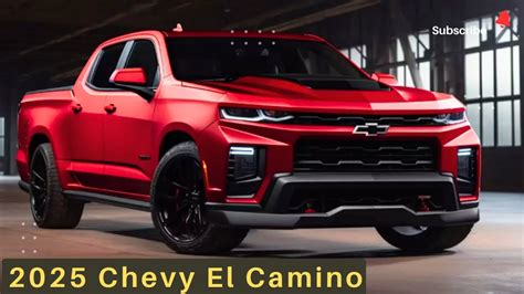 New 2025 Chevy El Camino Official Reveal First Look Youtube